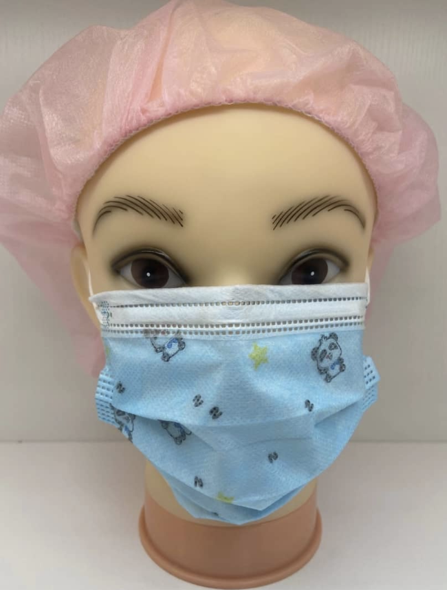 BOITE DE 50 MASQUES CHIRURGICAUX Enfants Couleur