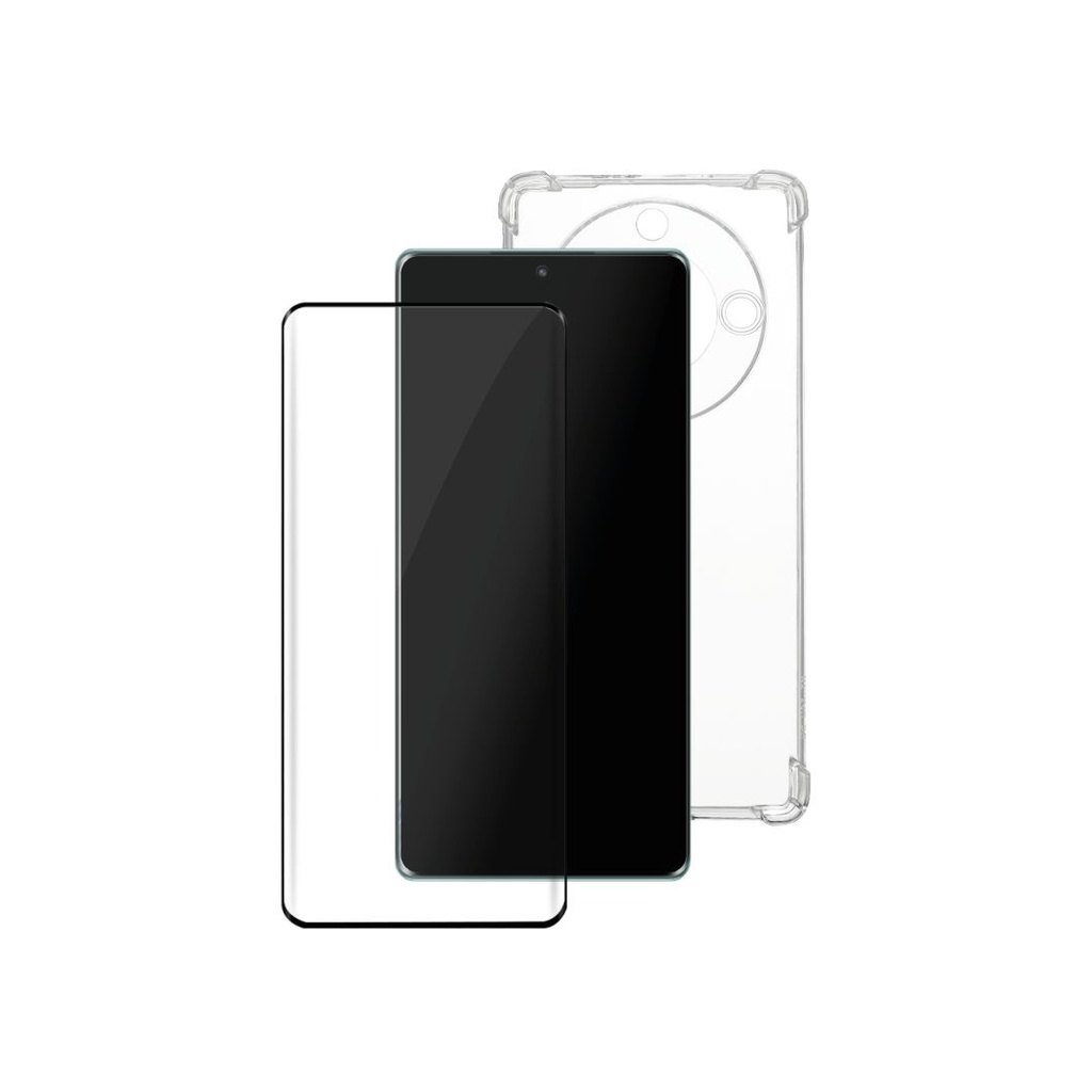 WE PACK verre trempé et coque de protection transparente HONOR MAGIC 5 LITE