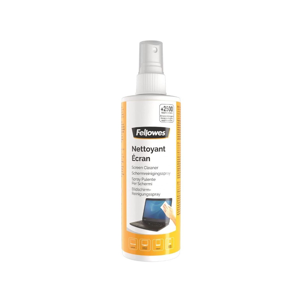 FELLOWES SPRAY NETTOYANT POUR  CRAN 250ML - UK EX