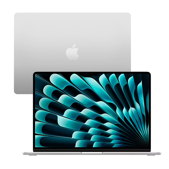 Apple MacBook Air 15 M2 2022 QWERTY 8GB RAM 256GB 10C GPU - Silver
