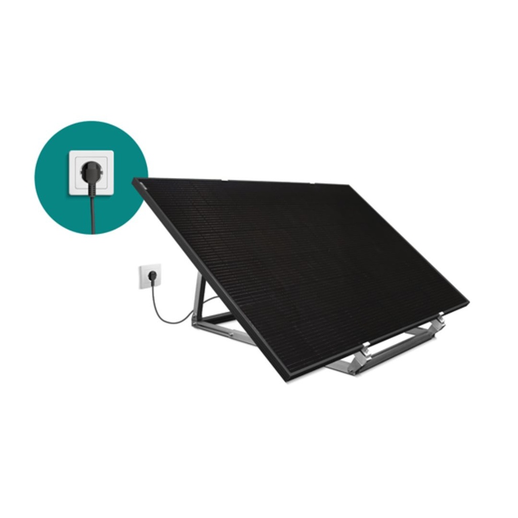 kit panneau solaire 300W Plug&play non extensible: panneau de 410W full black ,
