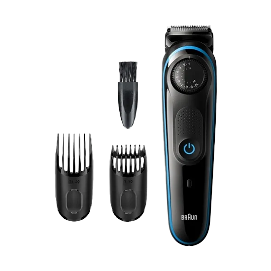 Braun BT3240 Beard Trimmer + Hair Clipper with Gillette Fusion5 ProGlide