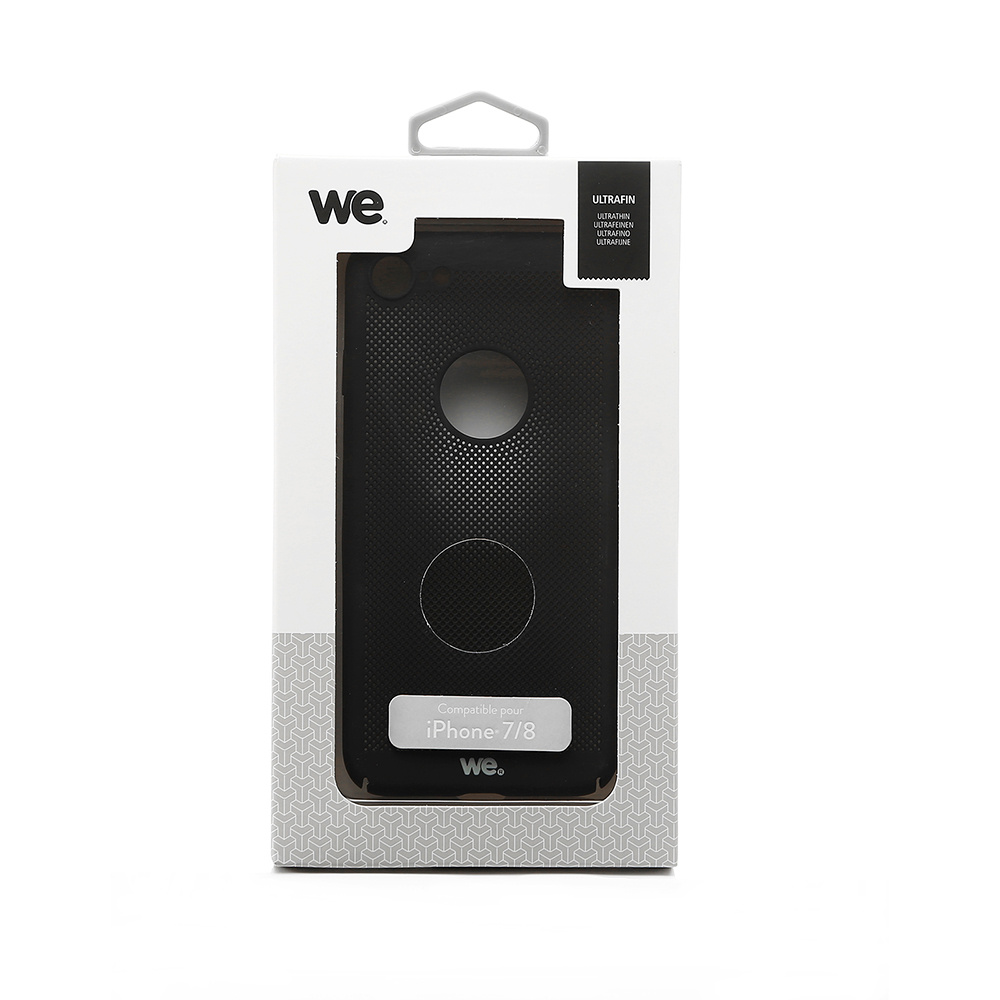 ***We Coque de protection OXYGENE APPLE IPHONE 7 / 8 / SE 2020 Noir