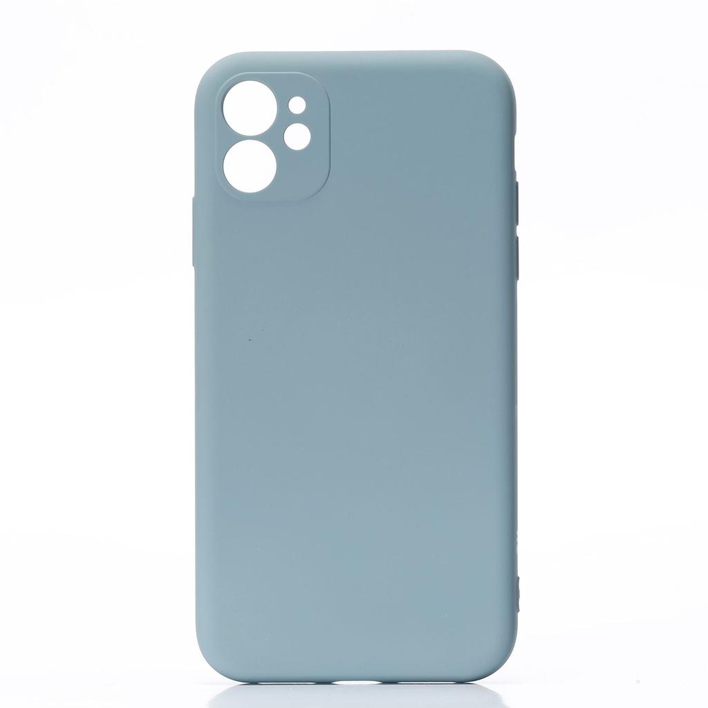 ***We Coque de protection SILICONE APPLE IPHONE 11 Gris