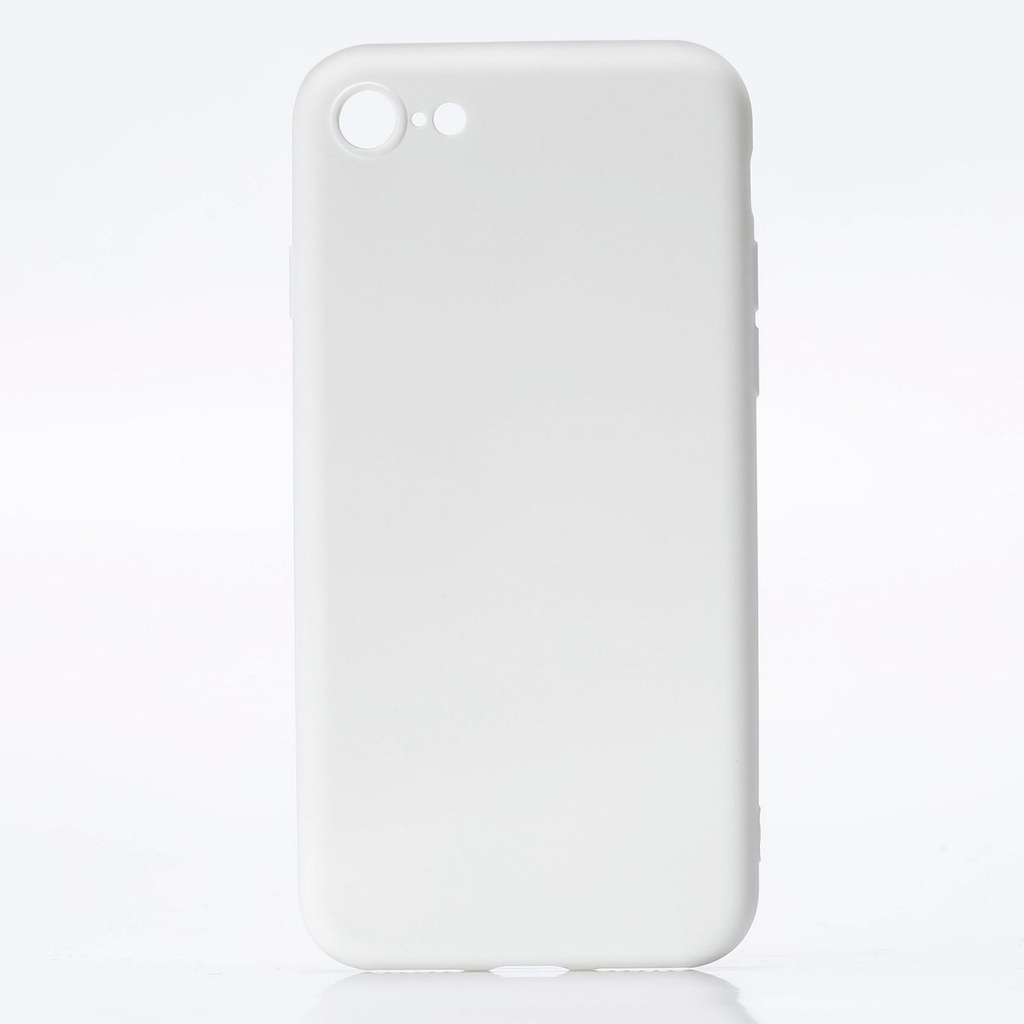 ***We Coque de protection SILICONE APPLE IPHONE 7/8/SE 2020 Blanc