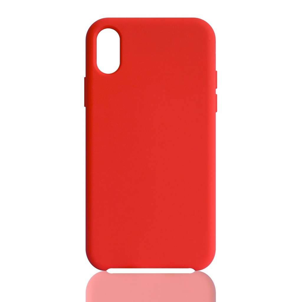 ***We Coque de protection SILICONE APPLE IPHONE X Rouge