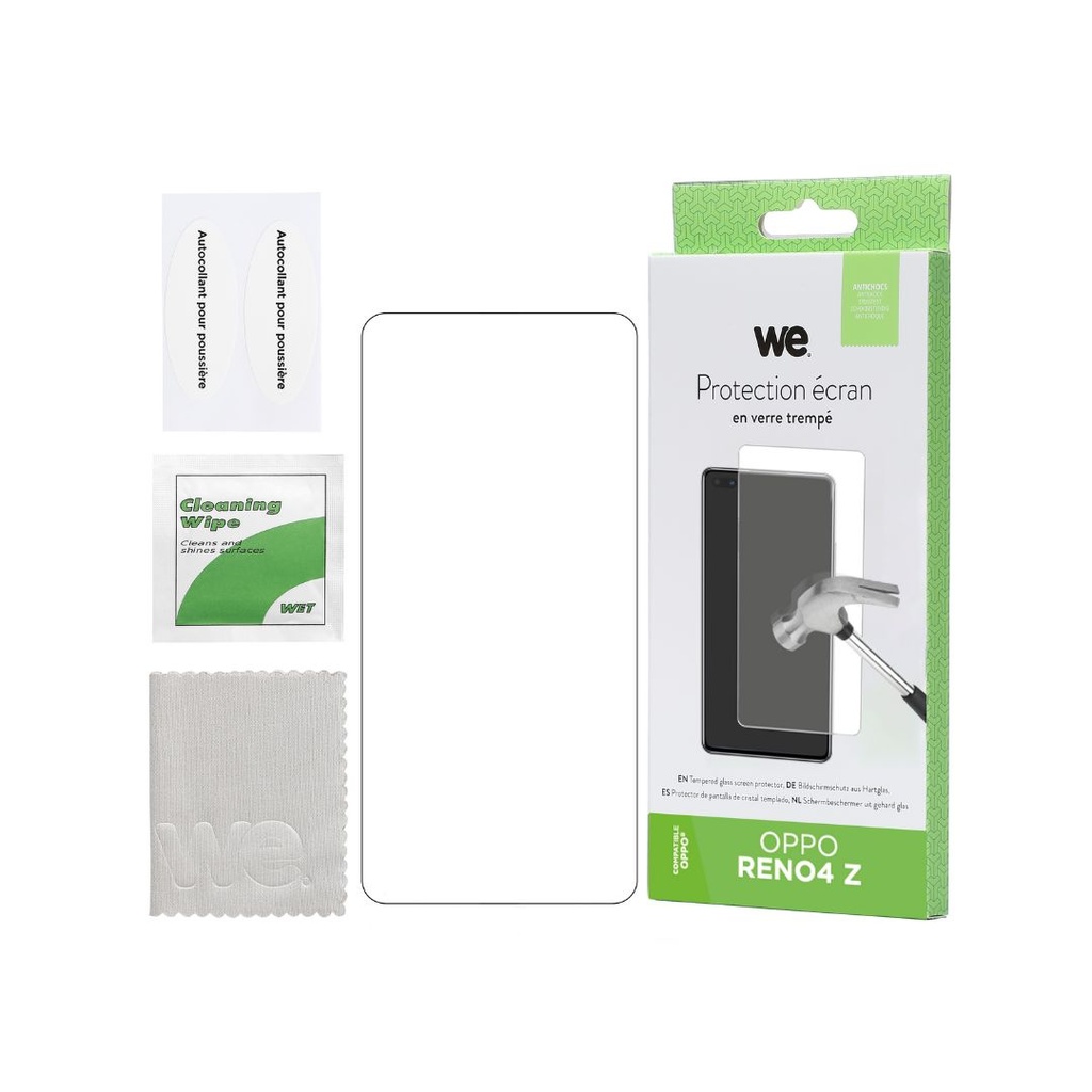 ***WE Verre trempé OPPO RENO 4Z