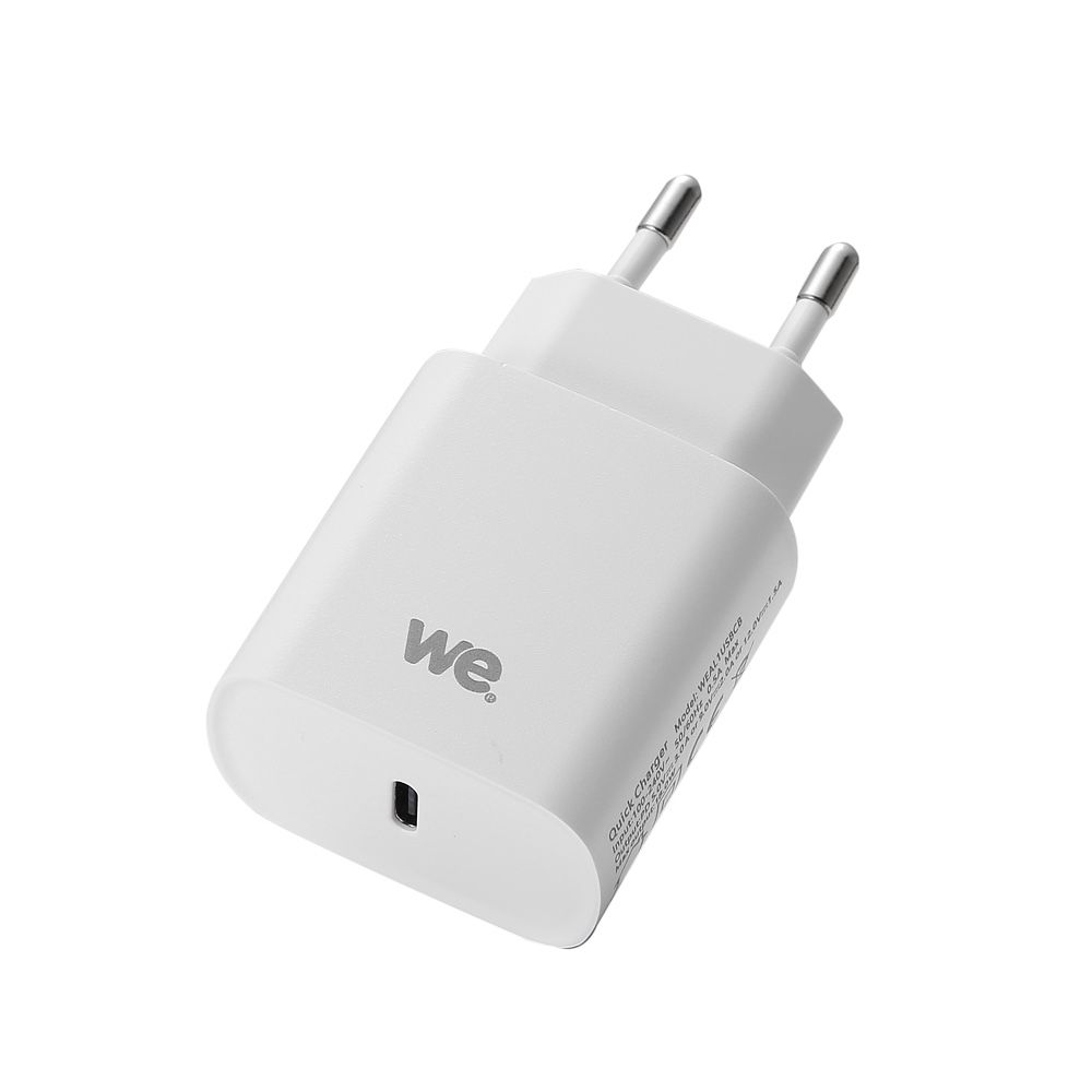 Chargeur secteur de la marque WE 1 Port USB-C 5V/3A, 9V/2A, 12V/1.5 Power Delive