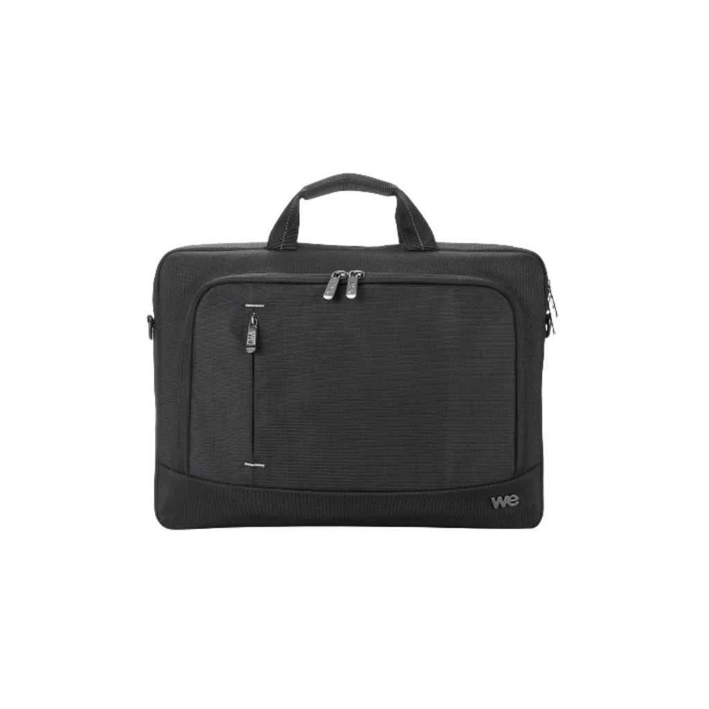 SACOCHE WE ECO 14.1'', éco-responsable en matière recyclé RPET 900D,  surface im