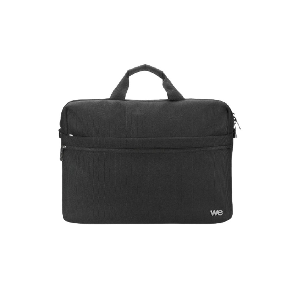 SACOCHE WE PRO 14.1'', polyester 900D, tissu et fermeture imperméable, noir 340x
