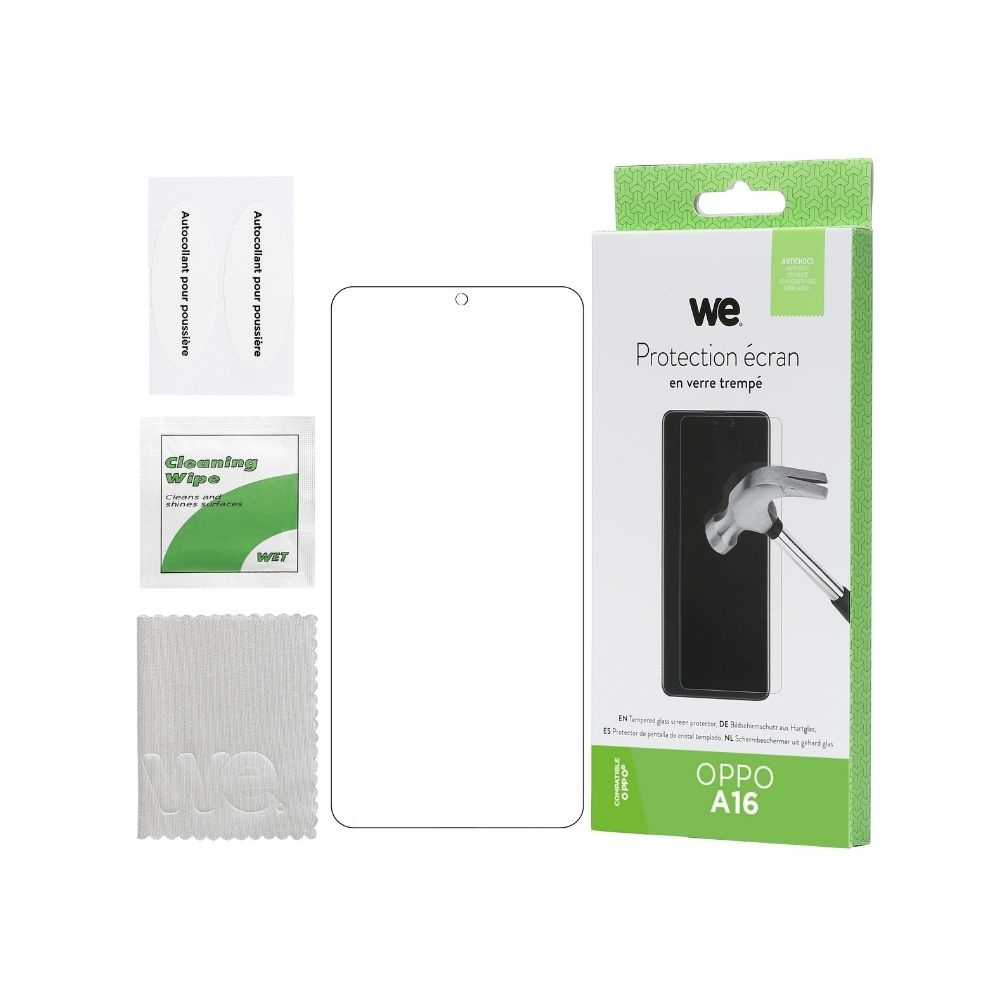 ***WE Verre trempé Oppo A16 / A16 / A16S / A54S
