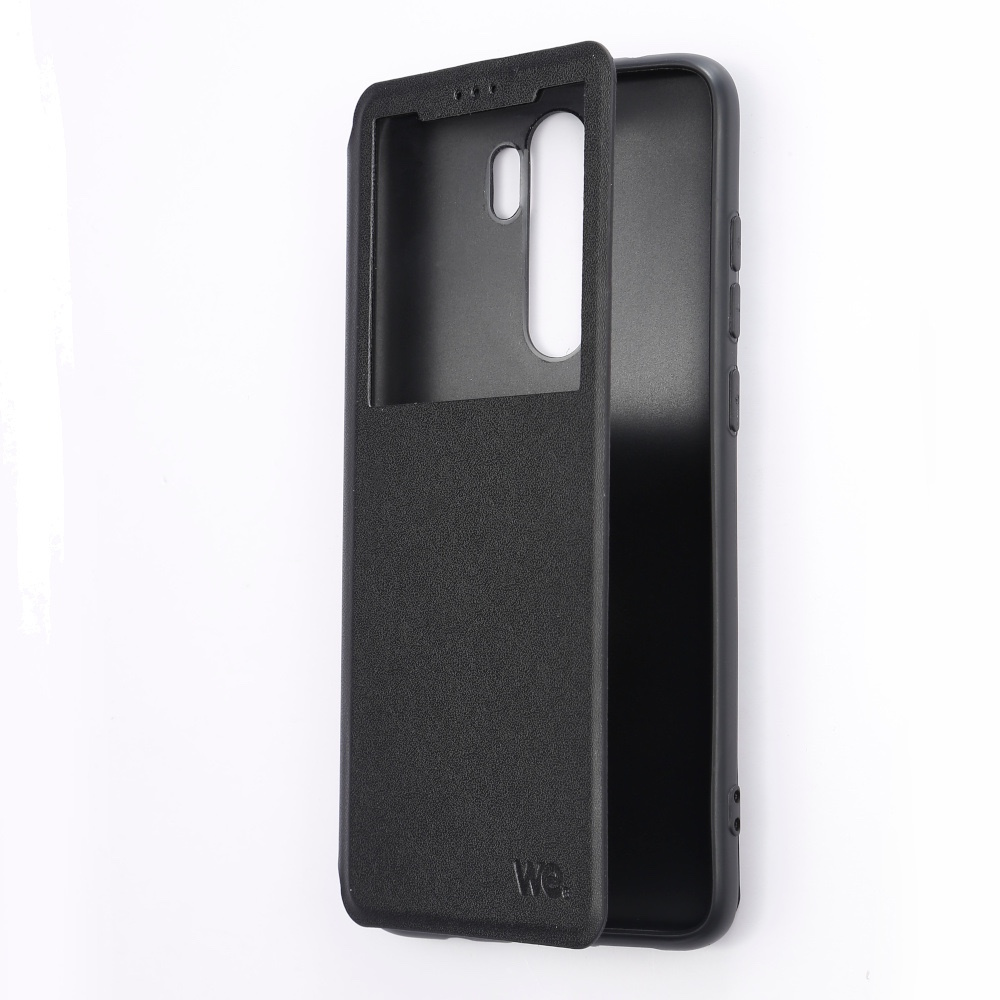 ***WE Etui folio CLASSIQUE XIAOMI REDMI NOTE 8 PRO Noir
