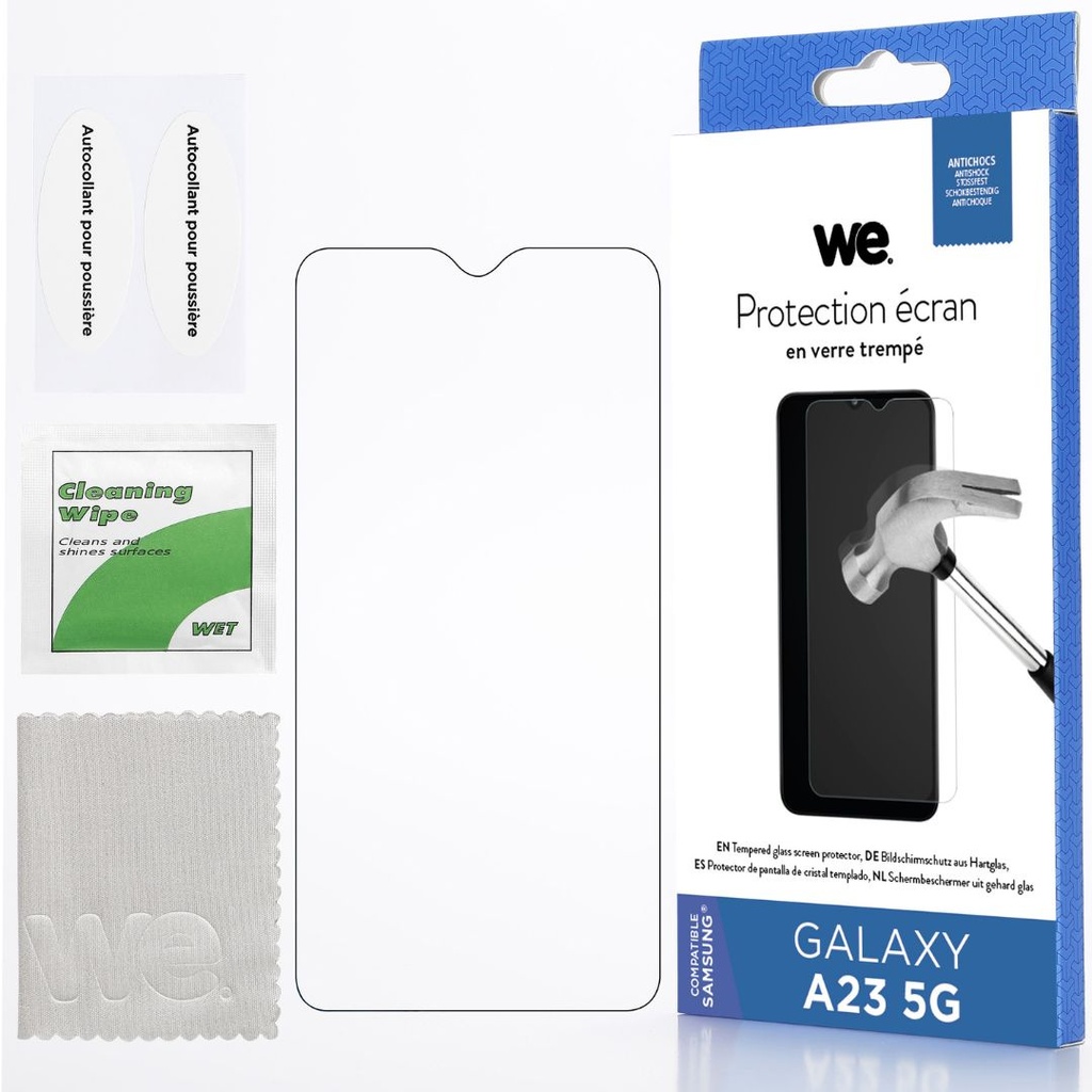 ***WE Verre trempé SAMSUNG GALAXY A23 5G