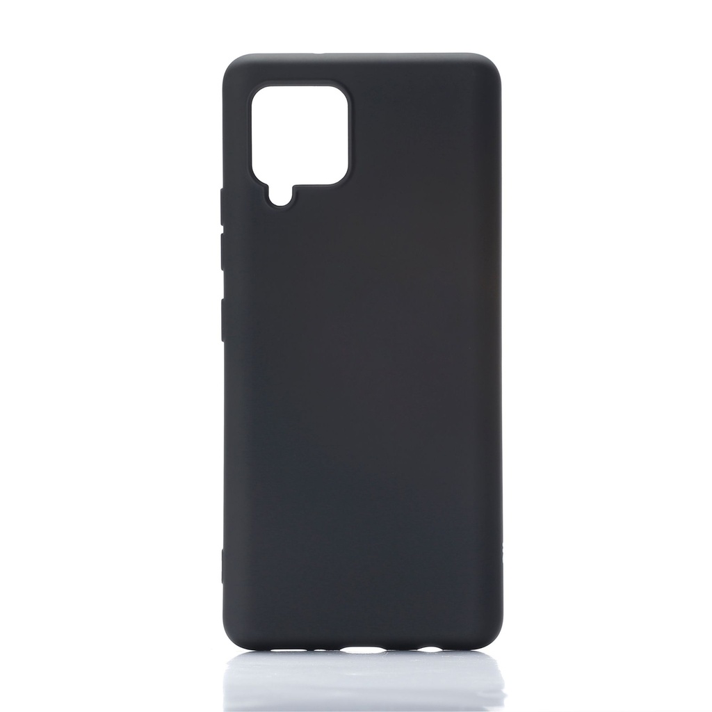 ***We Coque de protection SILICONE SAMSUNG GALAXY A42 Noir