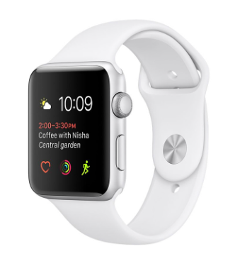 Apple Watch Series 4 44mm (RC) - Silver/White