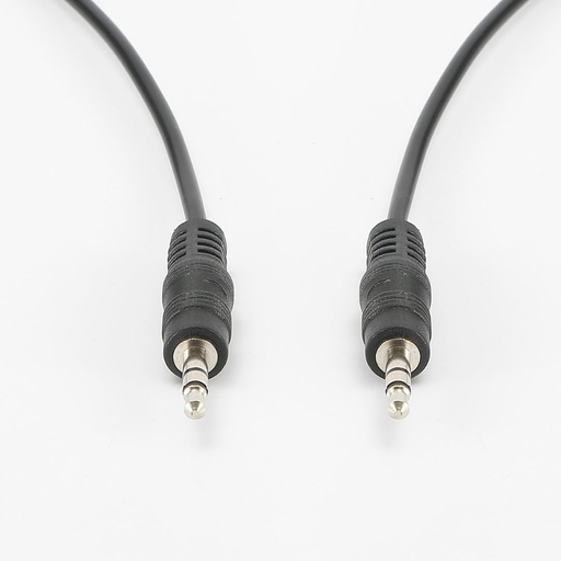 [0-CABJK150] C ble Jack Male/Male 3.5mm - Longueur 1.5M - Noir - en sachet