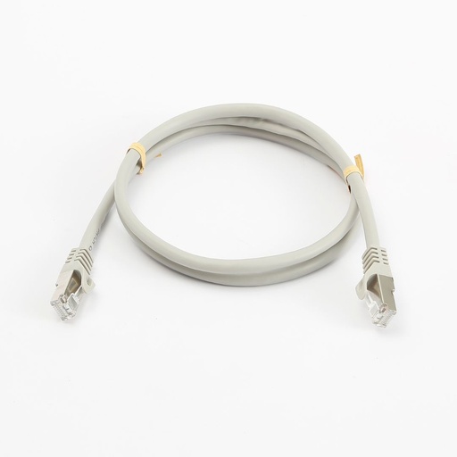 [0-CABRJ45D100-8SG] C ble RJ45 Male/Male droit CAT8 S/FTP - Avec snagless - Longueur 1M - Gris - en