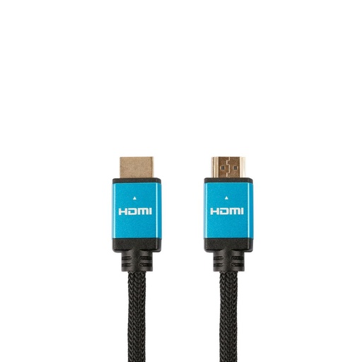 [D2HDMI500NY21] C ble HDMI m le/m le 2.1 en nylon tressé - 5m - compatible 8K/60Hz - 4K/120Hz