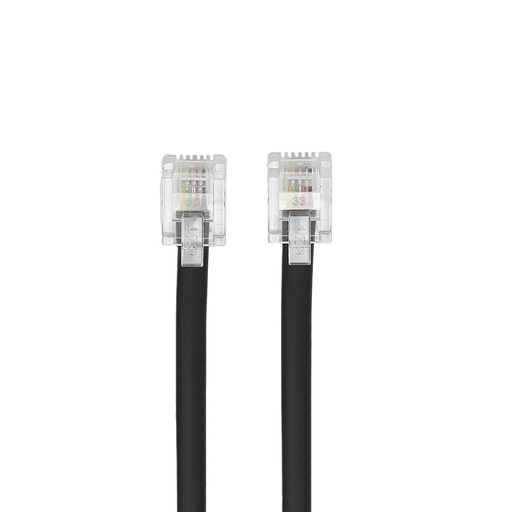 [D2RJ11150] C ble RJ11 m le 1,50 m - noir