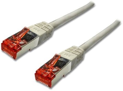 [D2RJ45DR1000SACH] C ble RJ45 droit m le/m le 10m CAT 6/UTP vendu en SACHET