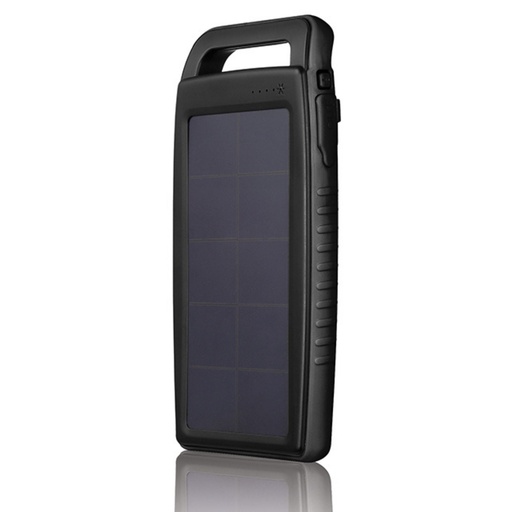 [WESPBATTSOL] Batterie de secours sport 10000 mAh panneau solaire, lumière intégrée - Certifié