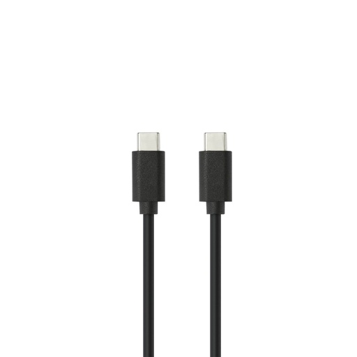 [WEUSBCUSBCSIL150N] C ble USB-C/USB-C en silicone - USB 2.0 - Charge 3A/60W - 1.50m - noir