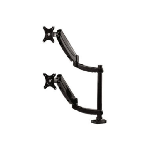 [8043401] FELLOWES BRAS PORTE  CRAN DOUBLE VERTICAL PLATINUM SERIES