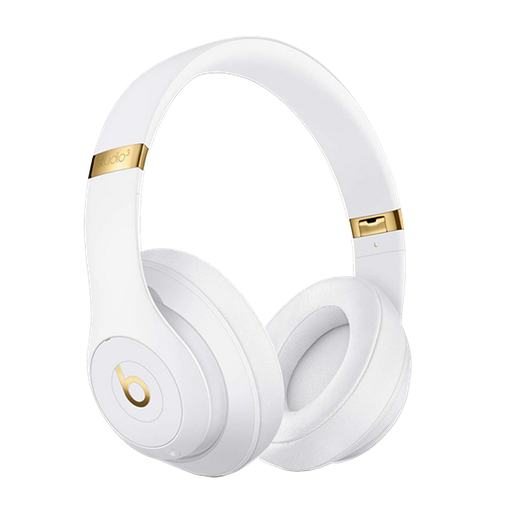 [best3wibthpoewhc] Beats Studio 3 Wireless Bluetooth Headphones (Over Ear) White Core