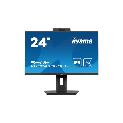 [XUB2490HSUH-B1] ECRAN 23.8 IIYAMA dalle IPS avec Webcam et microphone 4ms FHD 1920x1080 250 cd/