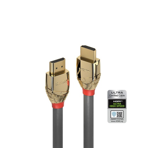 [37603] C ble HDMI Ultra High Speed Gold Line, 3m