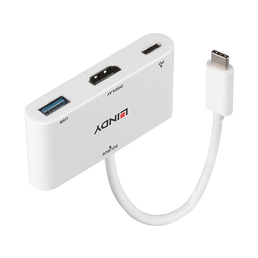 [43340] Convertisseur USB 3.1 Type C vers HDMI  avec port USB Type A et Power Delivery