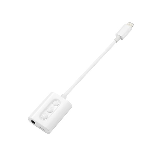 [WEADPLIGHT] Adp pour iPhone 7/7+/8/8+/X 1 Lightning m le+1 Light F+1 Jack F blanc - avec