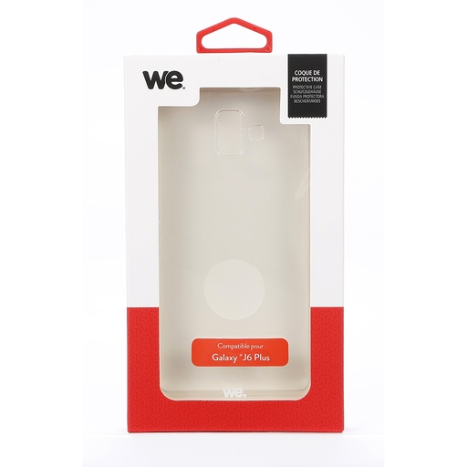 [WECOQTPUJ6-N] ***WE Coque de protection TPU SAMSUNG GALAXY J6 Transparent