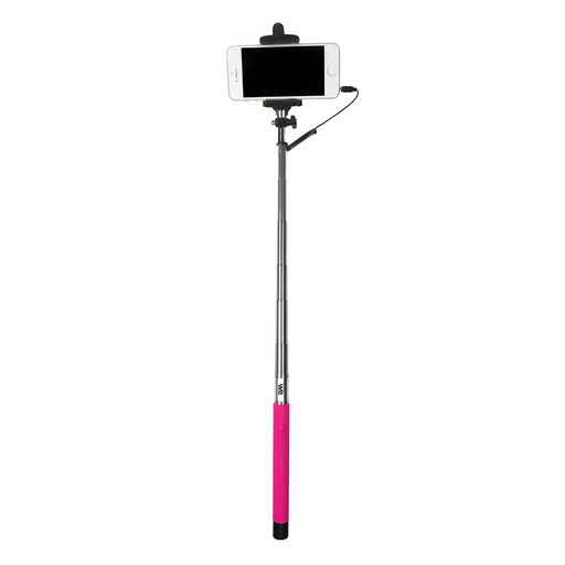 [WESELFIE100F] ***Bras Selfie fushia longueur: 22.5 à 100.5cm compatible IOS 4.0 / Android 3.0
