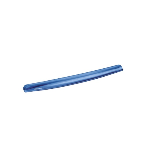 [9113709] FELLOWES REPOSE-POIGNETS GEL CRYSTAL CLAVIER - BLEU