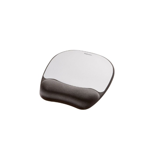 [9175801] FELLOWES TAPIS DE SOURIS A M MOIRE DE FORME - ARGENT