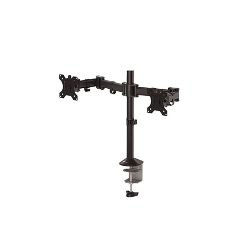 [8502601] FELLOWES BRAS PORTE-ECRANS DOUBLE REFLEX pour 2 écrans jusqu'à 27, Hauteur et P