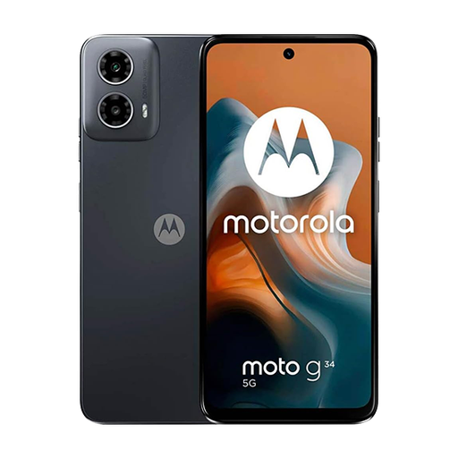 [motg34ds4128chbeu] Motorola XT2363-3 Moto G34 5G Dual Sim 4GB RAM 128GB - Charcoal Black