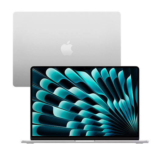 [MQKR3EU] Apple MacBook Air 15 M2 2022 QWERTY 8GB RAM 256GB 10C GPU - Silver