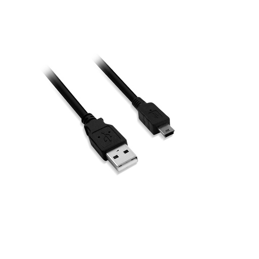 [D2MINIUSB150CAV] C ble USB 2.0 A m le/MINI USB MALE c ble noir - 1.5 vendu en cavalier