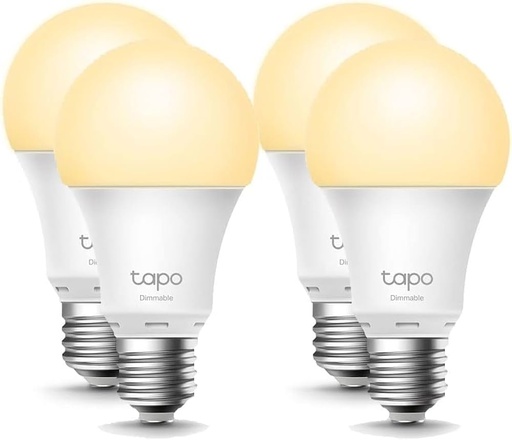 [Tapo L510E] Ampoule connectée Tapo WiFi Dimmable E27 Blanc 2700K 220V-240V 50/60 Hz  quivale