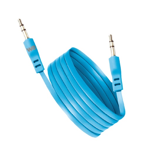 [WEJKPLAT150B] C ble Jack/Jack M/M plat 1.50m - bleu 3.5mm