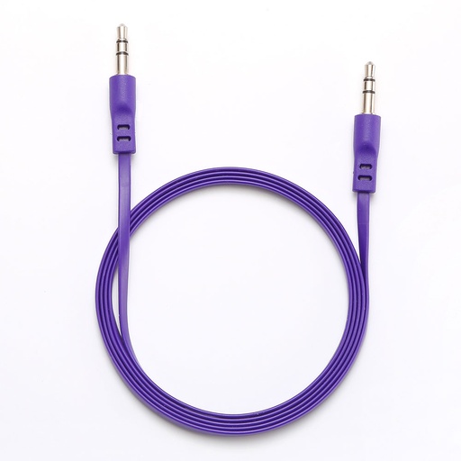 [WEJKPLAT150VI] C ble Jack/Jack M/M plat 1.50m - violet 3.5mm