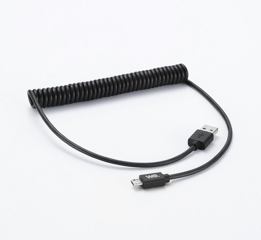[WEUSBMICROTORS200N] C ble USB / micro USB torsadé 2m - noir