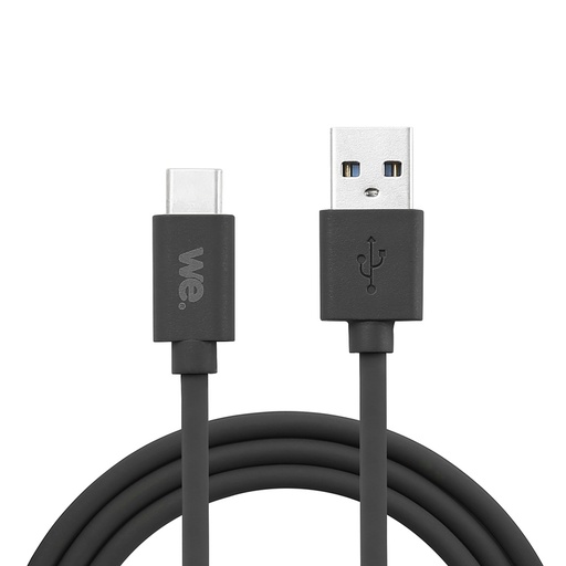 [WEUSBUSBCSIL100BN] C ble USB/USB-C en silicone - USB 2.0 - 1m - bleu