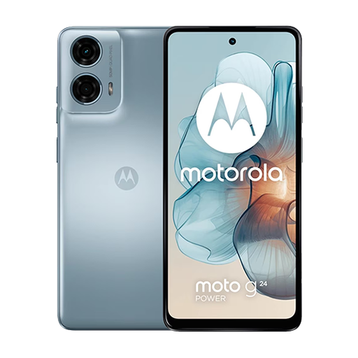 [motg248256glbleu] Motorola Moto G24 Power 4G Dual Sim 8GB RAM 256GB - Glacier Blue