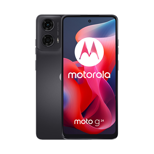 [840023256608] Motorola Moto G24 4G Dual Sim 4GB RAM 128GB - Matte Charcoal