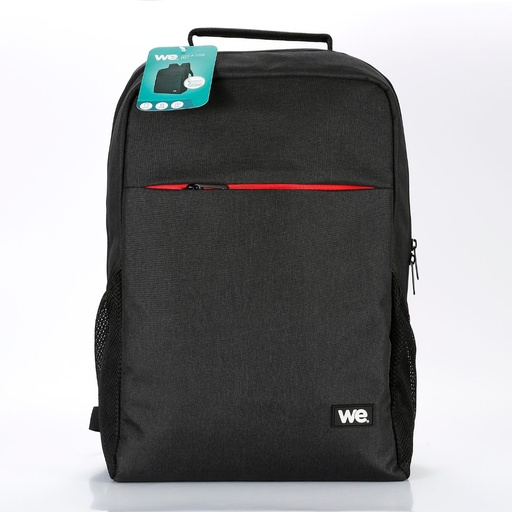 [SACDOSVALUE15N] sac à dos WE ECO Value , 15.6'', matière Eco-responsable ext rPET 300D et int rP