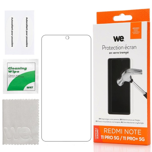 [WE009IPAD10210G] WE Verre Trempé pour iPad 10.9 (10th Generation 2022) - Film de protection écra