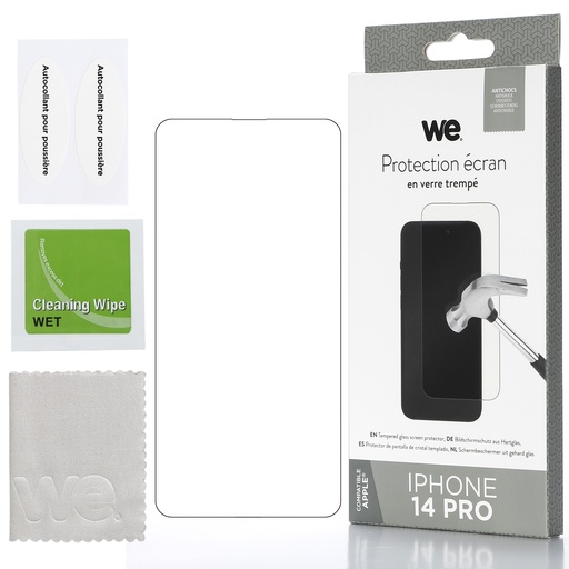 [WE009IPHONE14] WE Verre trempé APPLE IPHONE 14